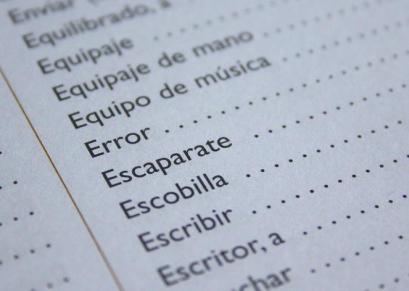 errores muy comunes del castellano que se deben evitar